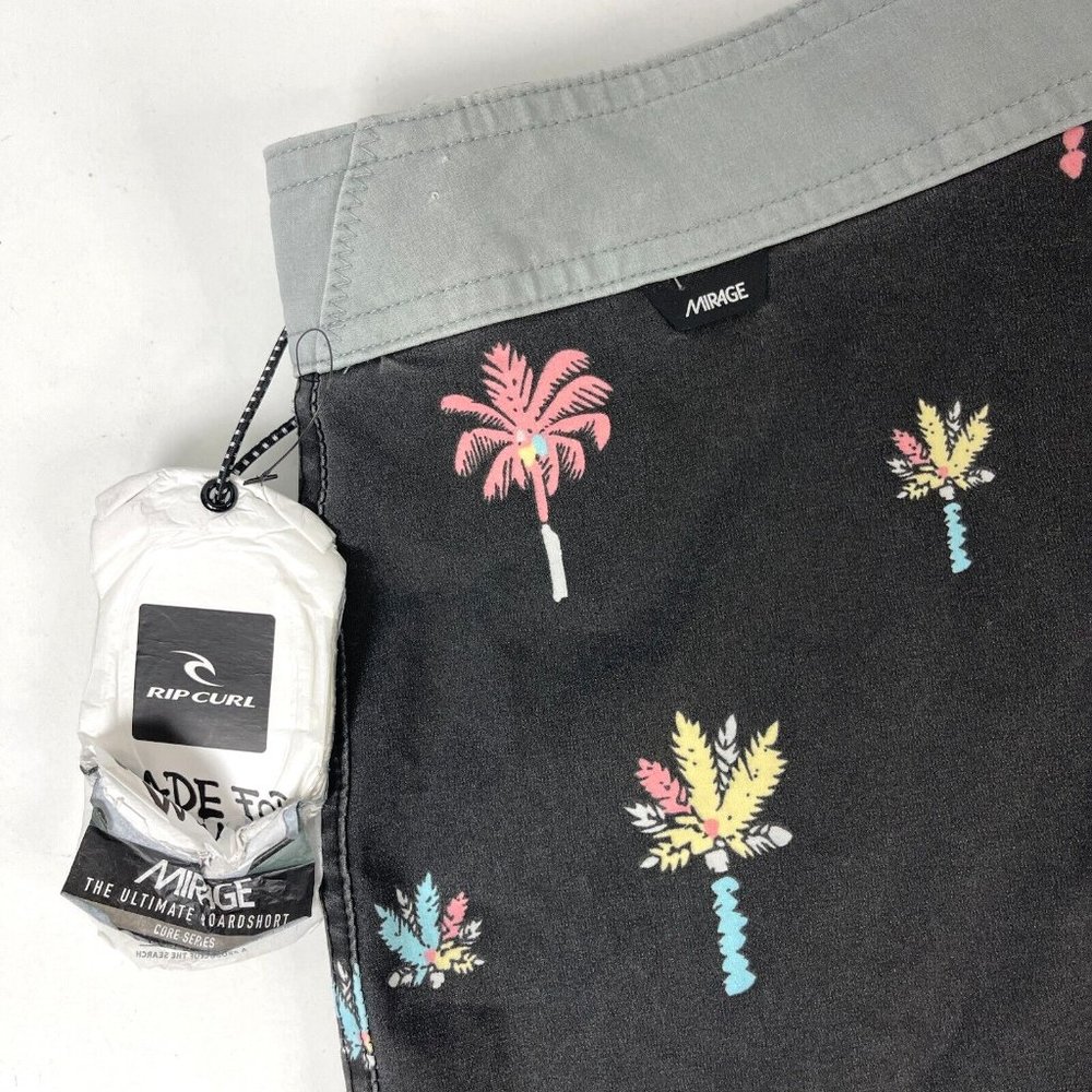 Rip Curl Mirage Neon Palms Ultimate Board Shorts Swim Trunks 32 Mens Surfing - Picture 5 of 7
